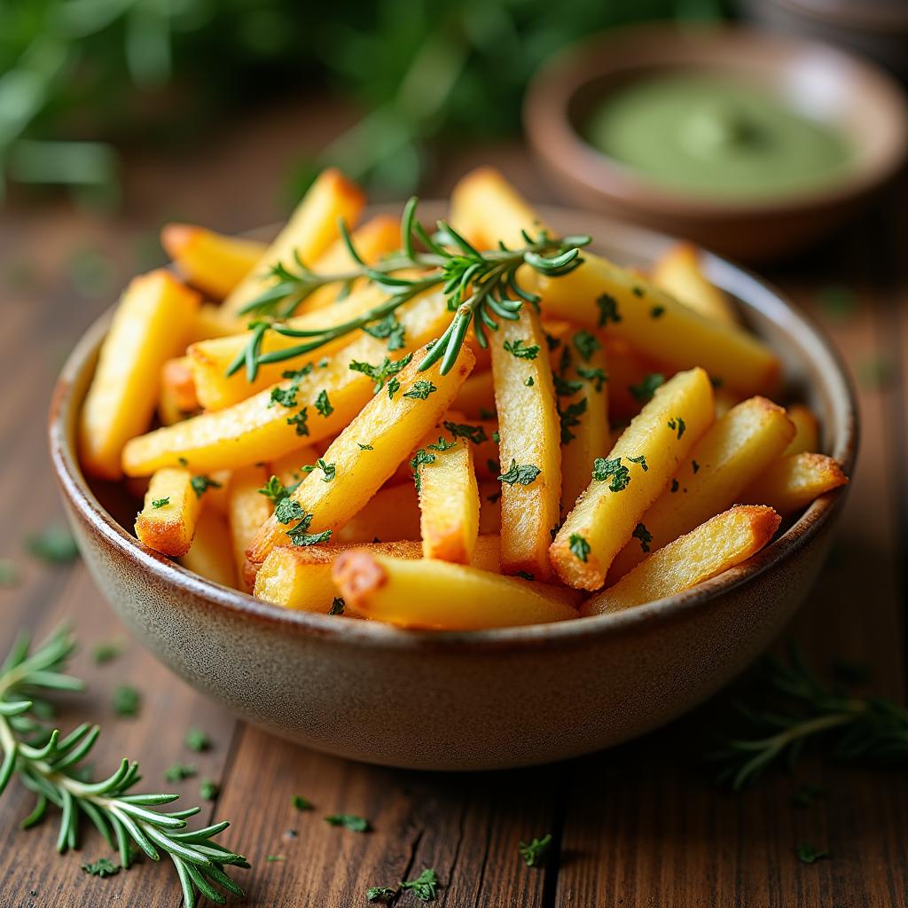 Kräuter Pommes