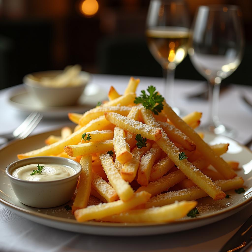 Trüffelpommes