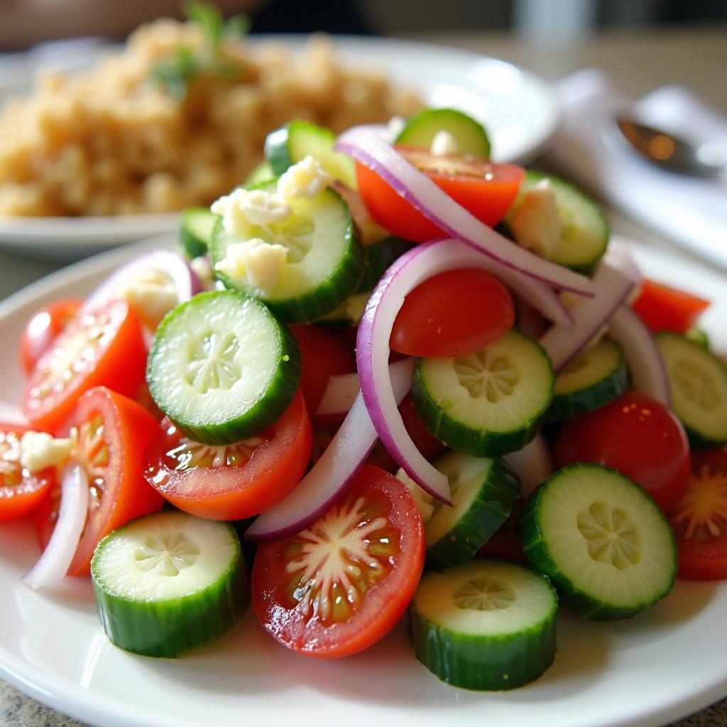 Was passt zu Djuvec Reis? Die 5 besten Beilagen für Fisch 3 Frische Salate