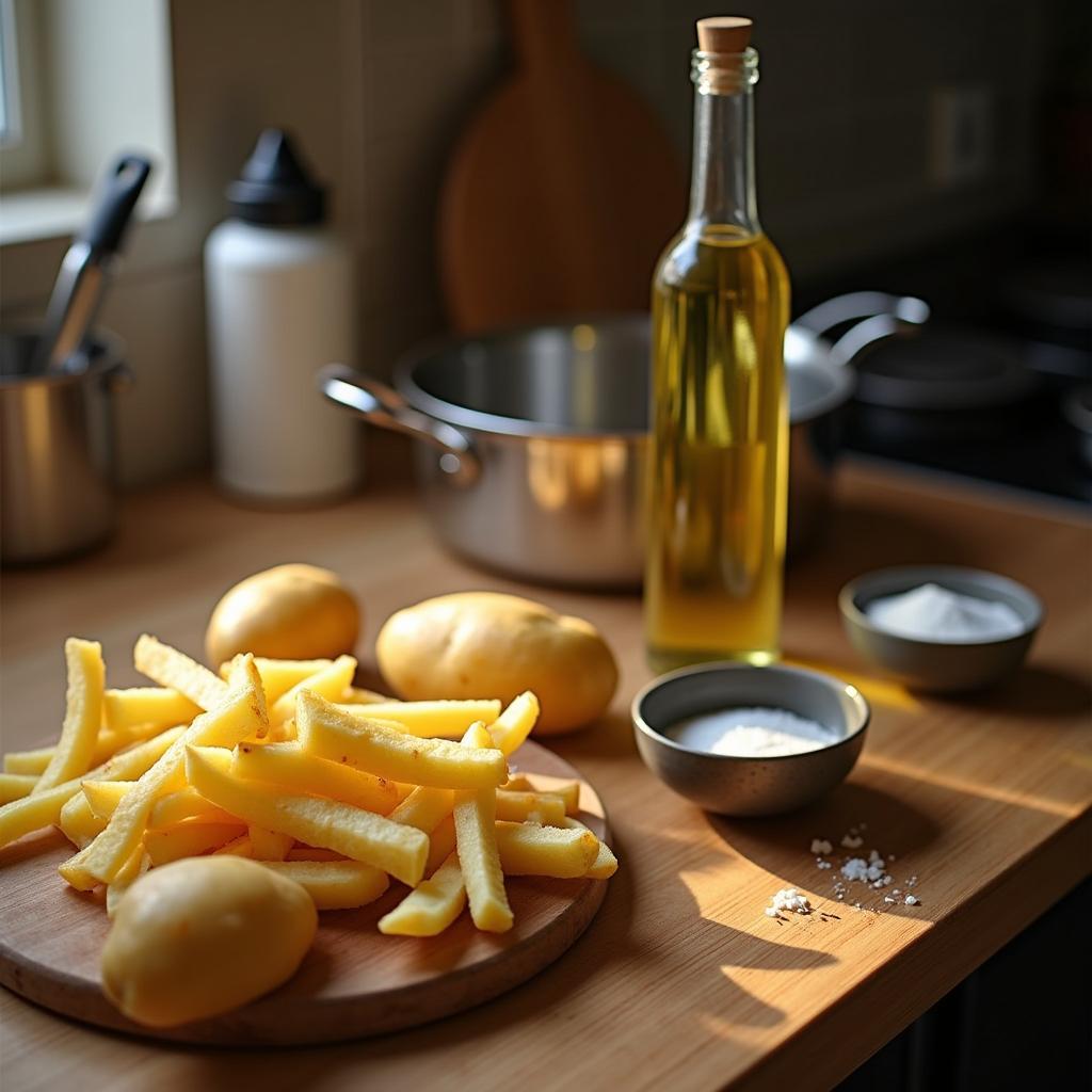 Die 3 Besten Beilagen zu Schnitzel 5 Pommes Frites: Knusprig und köstlich Zutaten