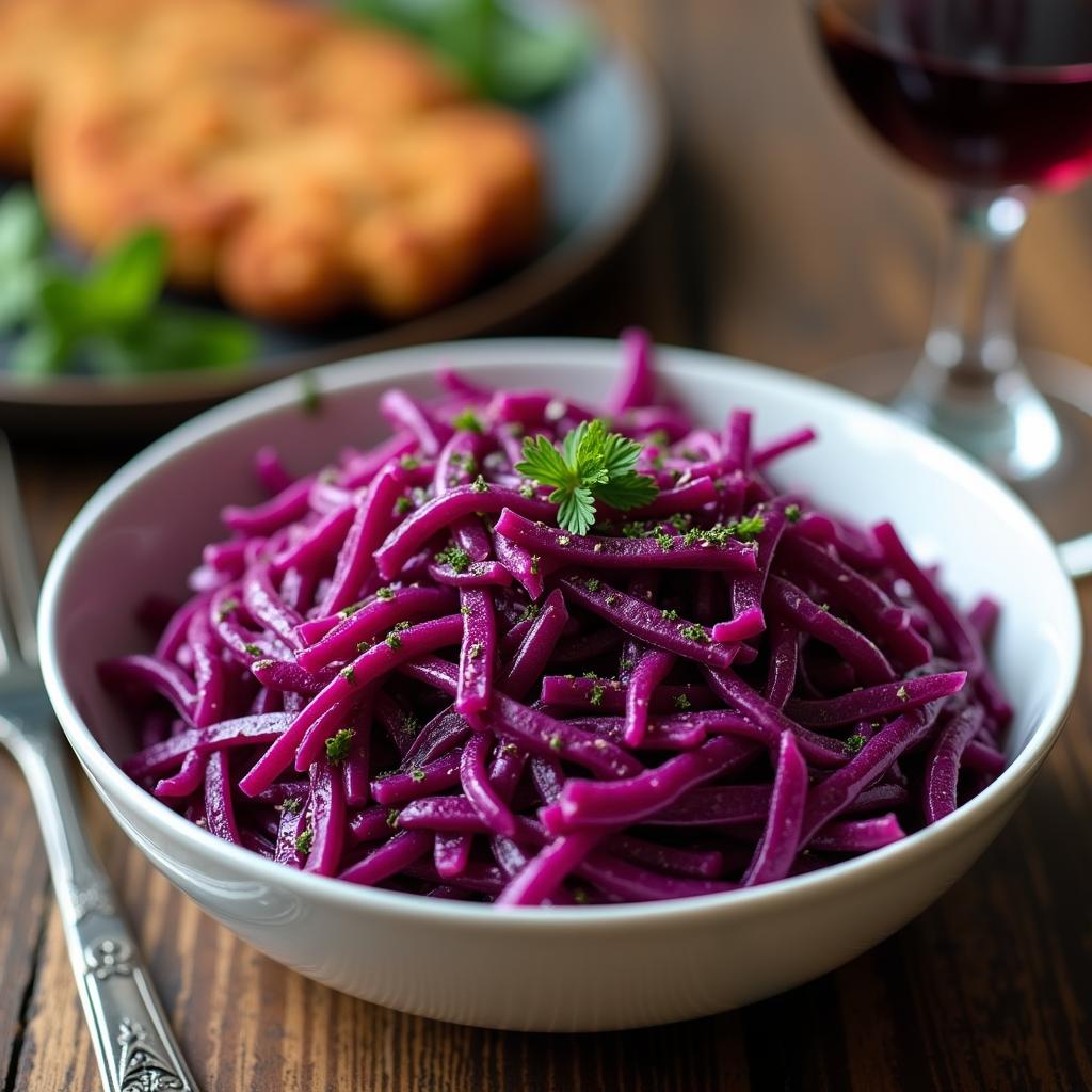 Die 3 Besten Beilagen zu Schnitzel 8 Rotkohl