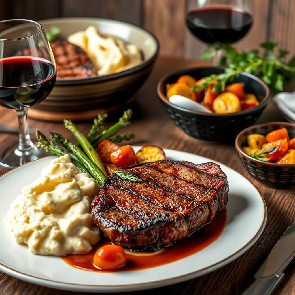 Steak Beilagen für besondere Anlässe: Gourmet Rezepte zum Beeindrucken