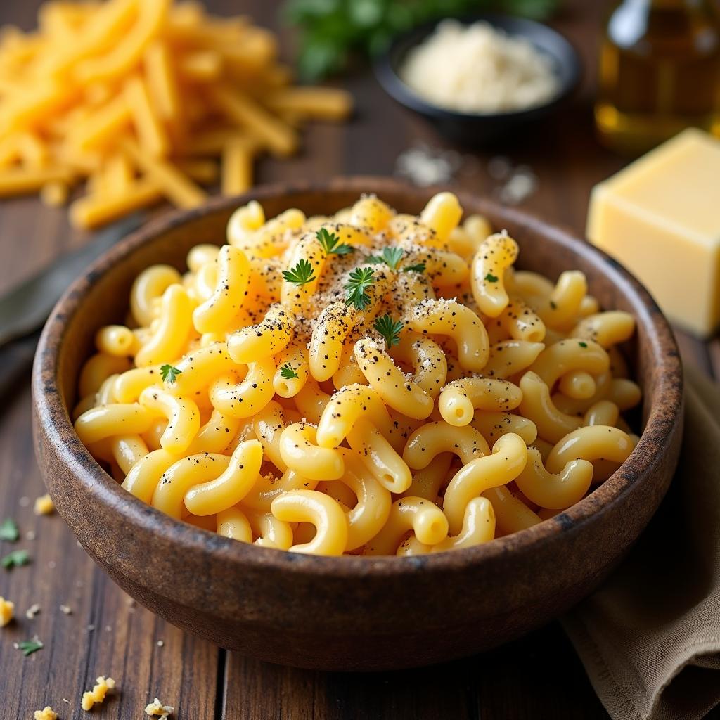 10 Kreative Schnitzel Beilagen 20 Trüffel-Mac and Cheese