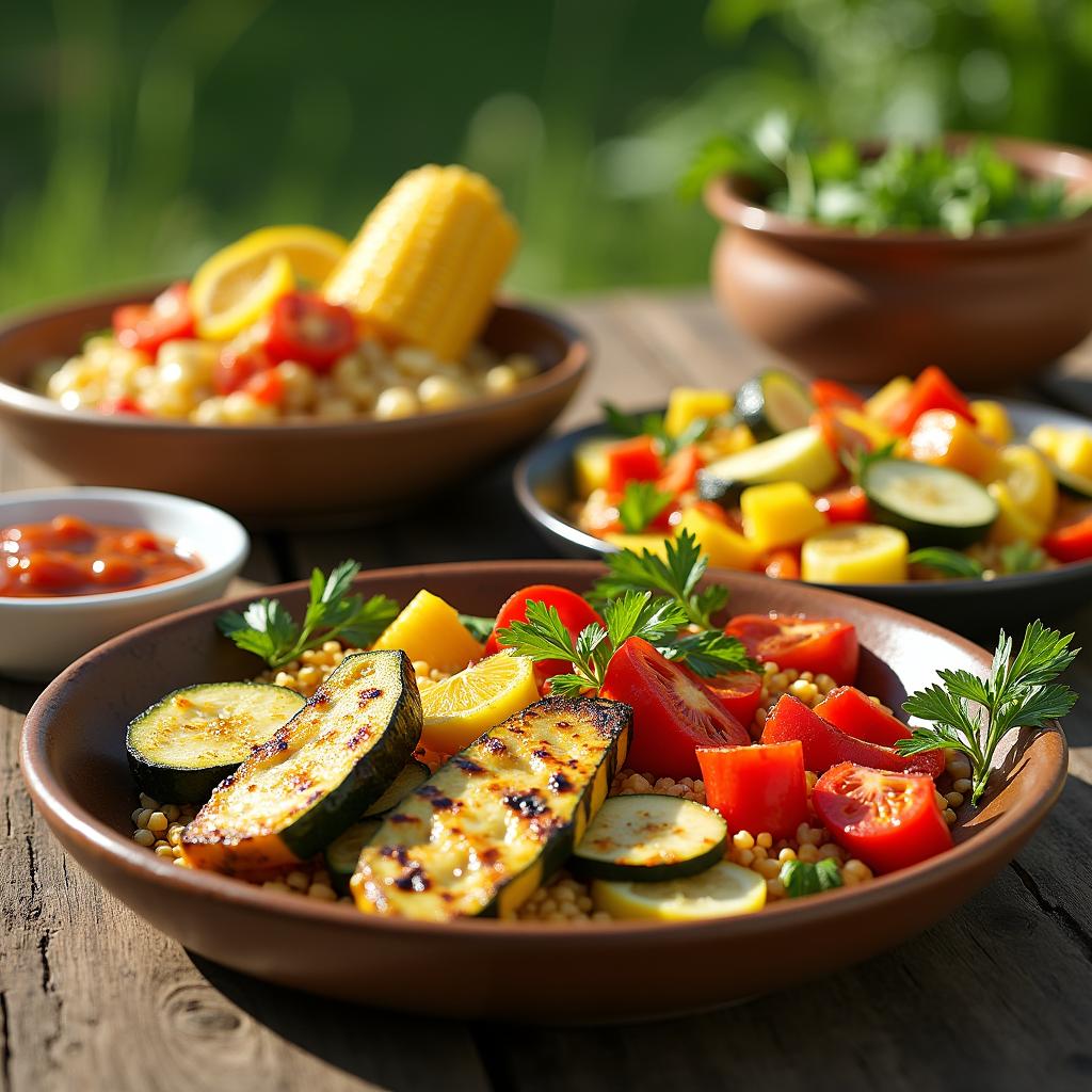 Die besten vegetarischen Beilagen zum Grillen