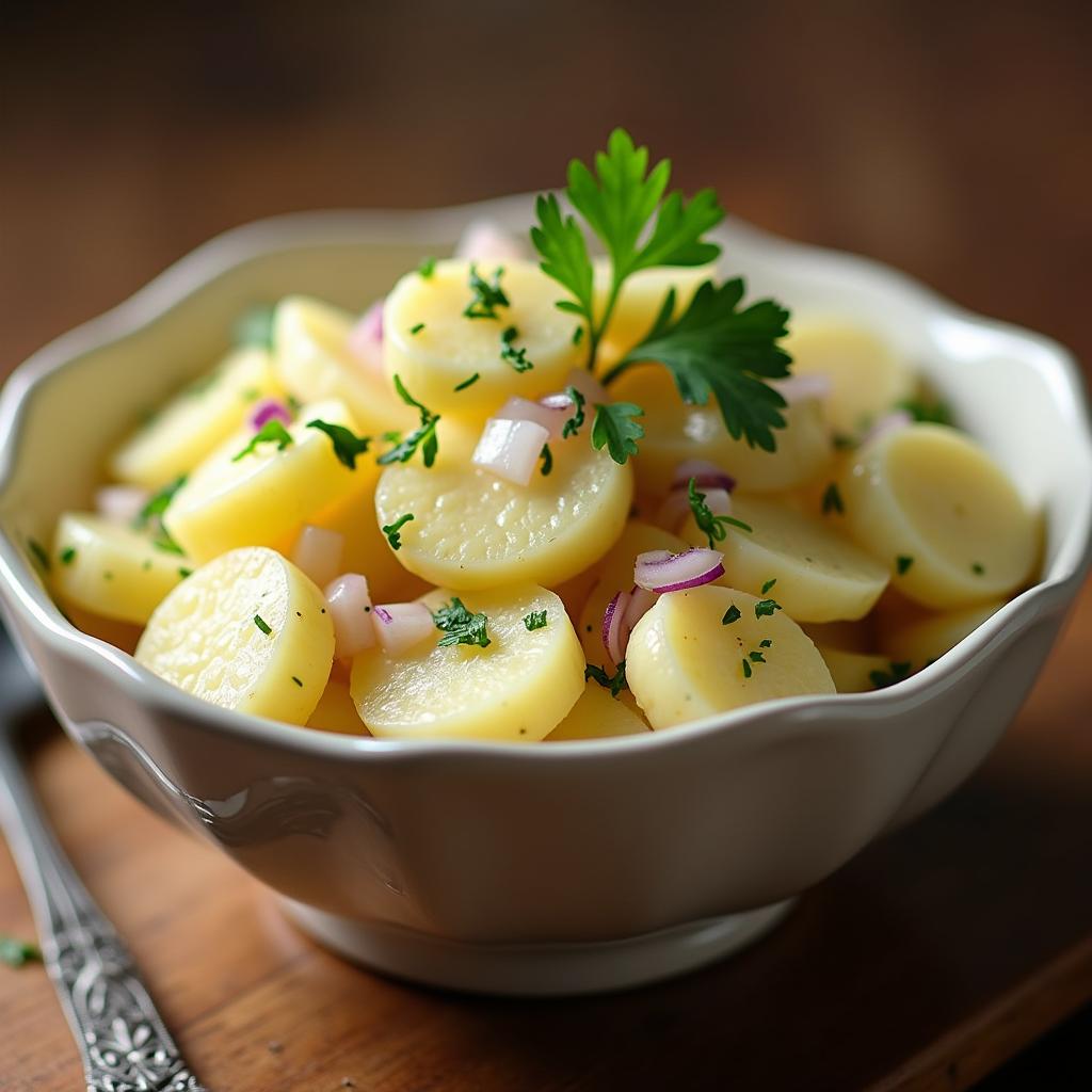 Klassische Beilagen zum Schnitzel 2 Kartoffelsalat – Ein Must-Have Klassiker